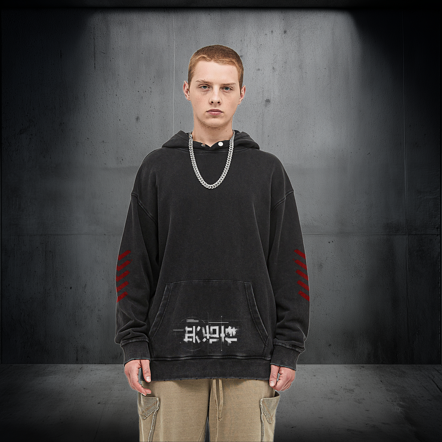 LV-01 Industrial Signal Hoodie
